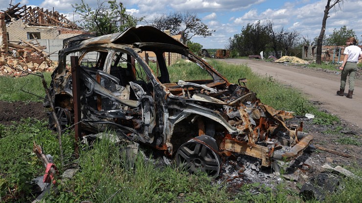 Wojna w Ukrainie. Władze: w obwodzie ługańskim Rosjanie się cofnęli, atakują w obwodzie donieckim