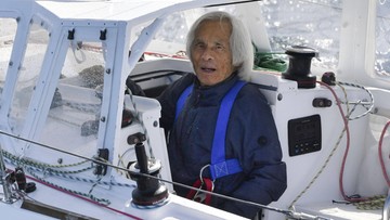 83-letni japoński żeglarz przepłynął Pacyfik