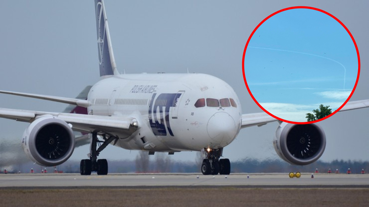 Warszawa. Awaryjne lądowanie Boeinga 787 Dreamliner. Przyczyną usterka systemu hamulcowego