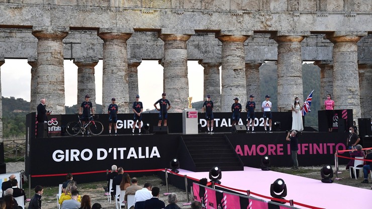 Giro d'Italia: Filippo Ganna pierwszym liderem