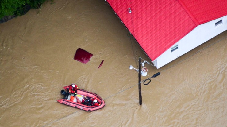 USA. Rośnie śmiertelny bilans powodzi w Kentucky