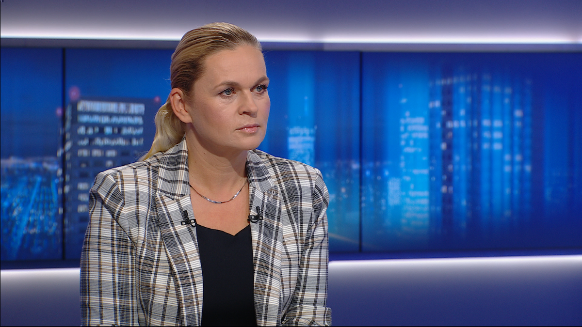 Barbara Nowacka w programie "Gość Wydarzeń"