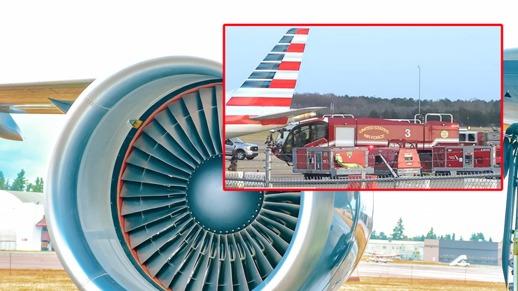 USA: Pracownik lotniska wessany przez silnik samolotu. Zginął na miejscu