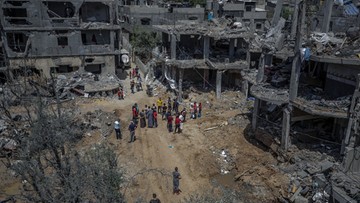 Strefa Gazy po walkach z Izraelem. Wiceminister: co najmniej 2 tys. mieszkań zniszczonych