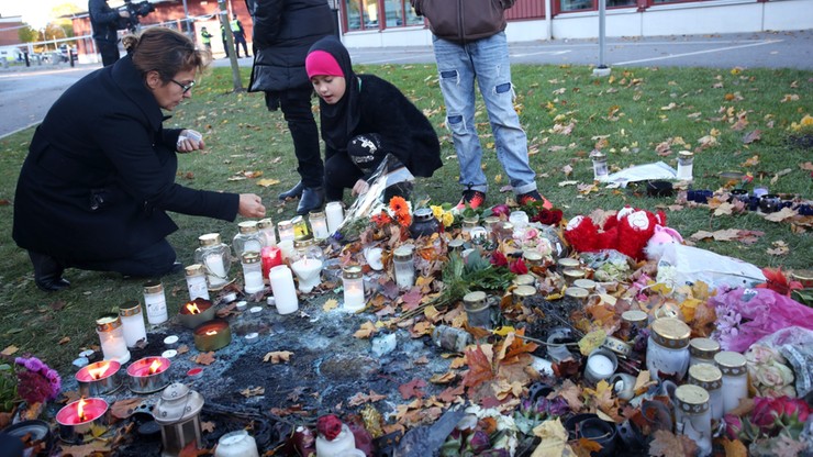 Szwedzka policja: zaatakował uczniów z pobudek rasistowskich