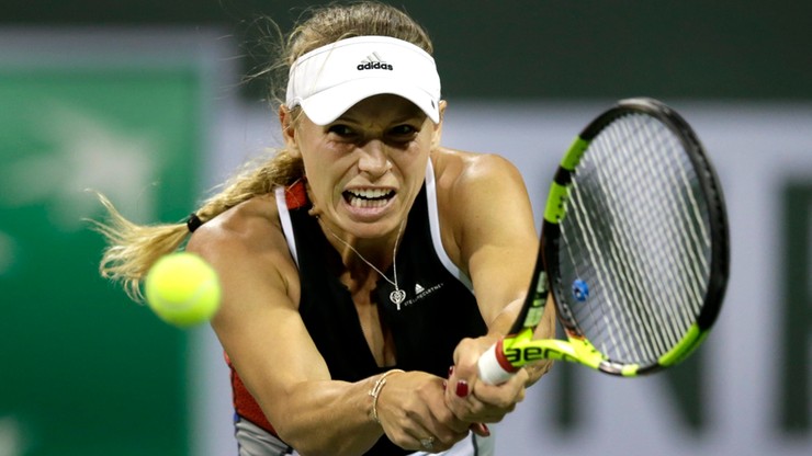 WTA w Indian Wells: Wozniacka odpadła w 1/8 finału