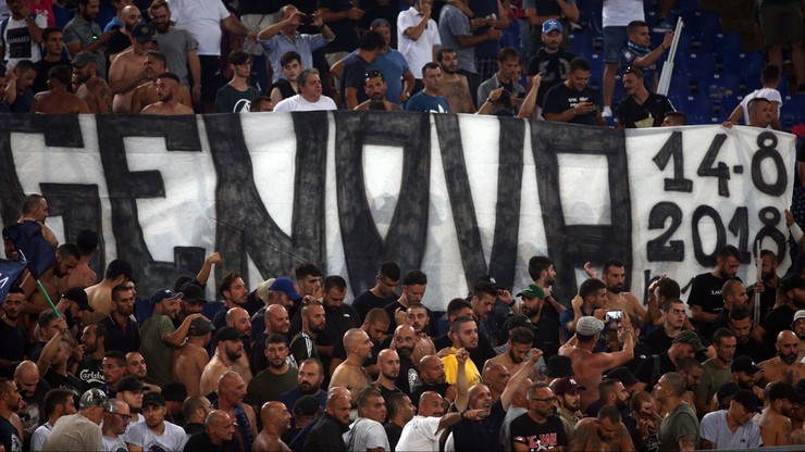 Piłkarze i sędziowie uczczą pamięć ofiar katastrofy w Genui