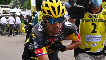 Tour de France: Roglic wycofał się z rywalizacji