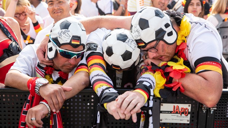 MŚ 2018: Piłkarski świat w szoku po odpadnięciu Niemców