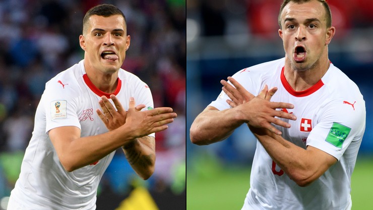 Piłkarze Szwajcarii mogą zostać ukarani. Za kontrowersyjne gesty w meczu z Serbią