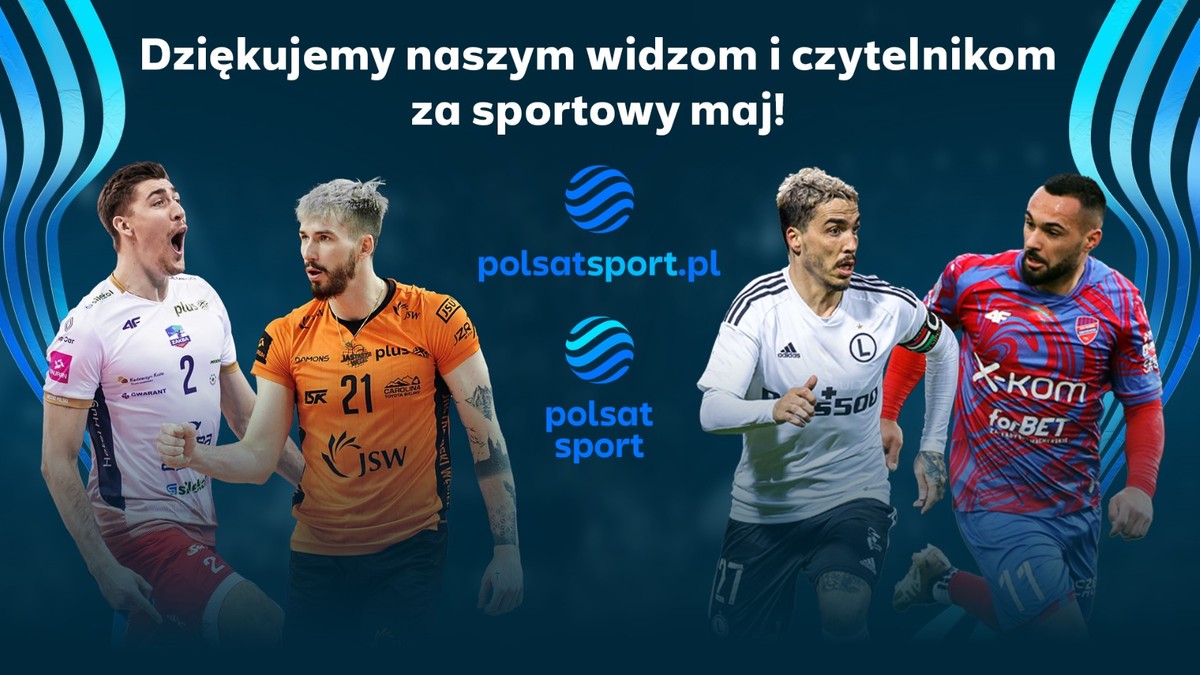Majowy sukces Polsatu Sport w telewizji oraz Internecie