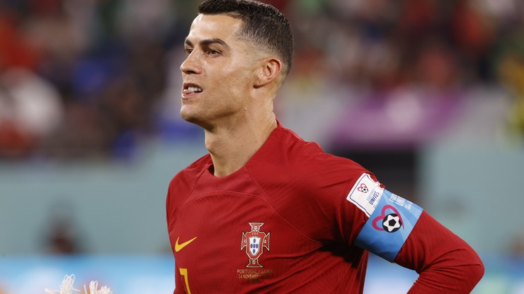 Łzy Cristiano Ronaldo przed meczem Portugalia - Ghana