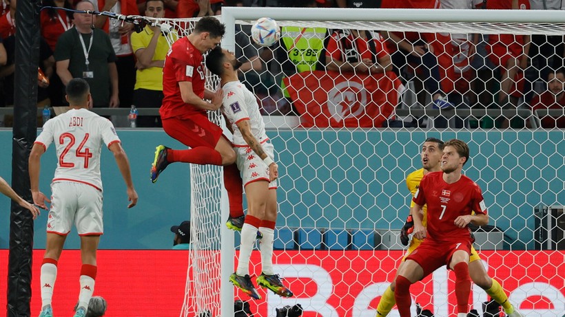 MŚ 2022: Dania - Tunezja. Pierwszy bezbramkowy remis na turnieju