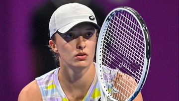 WTA w Dausze: Świątek z przesłaniem wsparcia dla Ukrainy