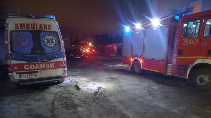 Gdańsk: 70-latka zginęła w pożarze kamienicy