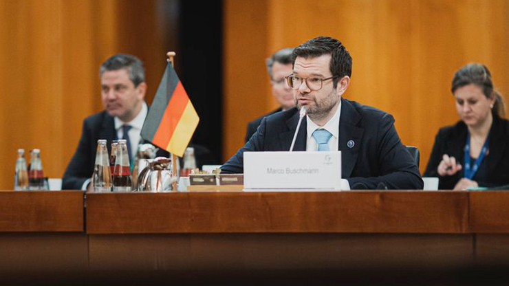 "Nasz wkład w wybuch wojny". Niemiecki minister o Nord Stream 2