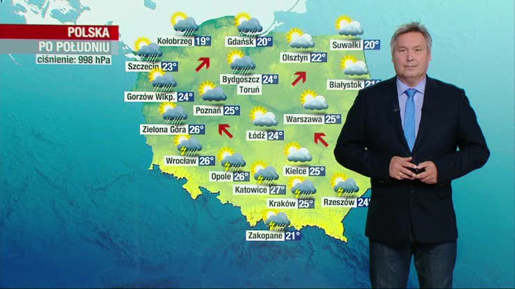 Prognoza Pogody Piatek 24 Lipca Popoludnie Polsat News
