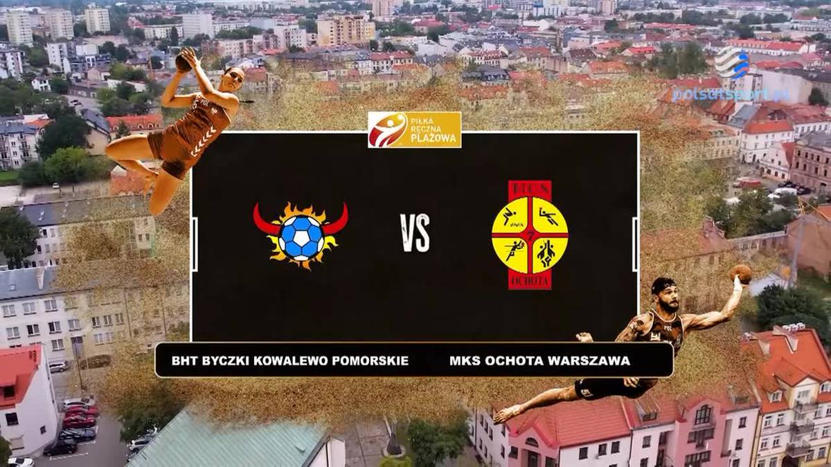 BHT Byczki Kowalewo Pomorskie - MKS Ochota Warszawa. Skrót meczu