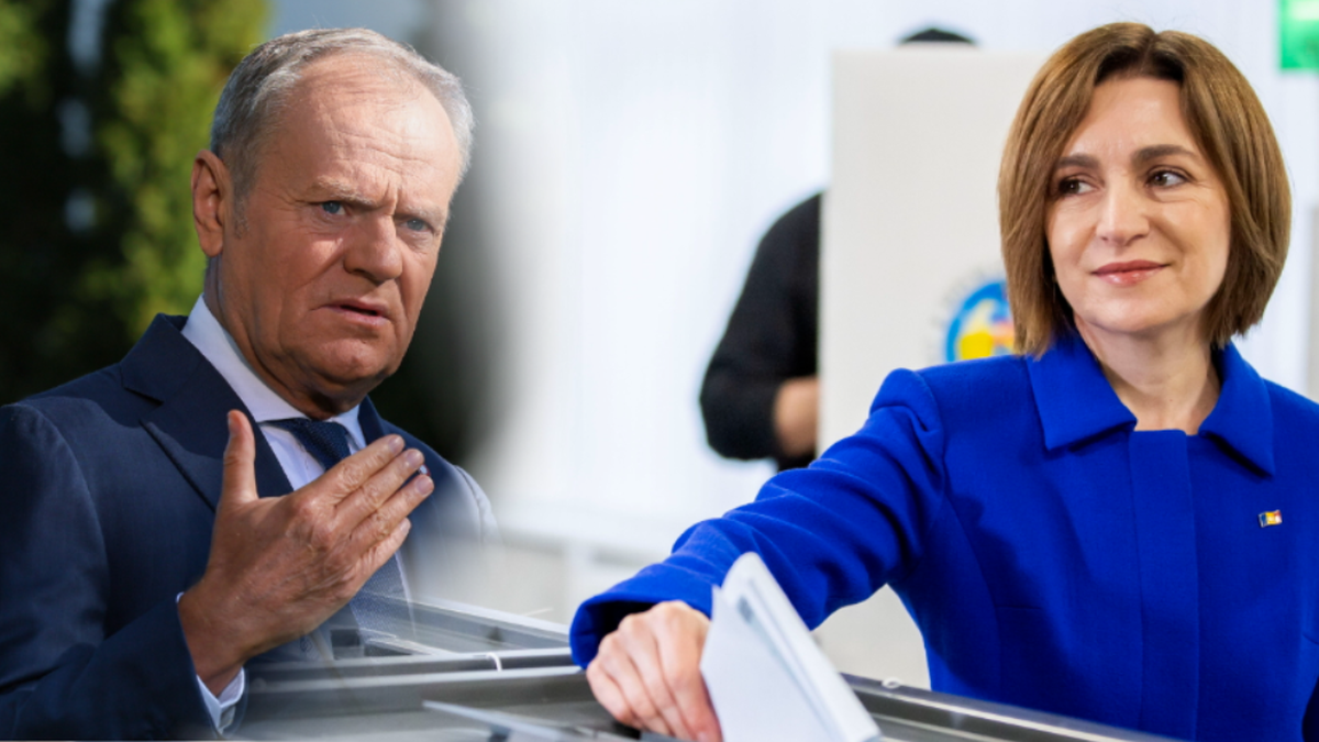 "Powstrzymaliście Rosję". Donald Tusk reaguje na wynik wyborów w Mołdawii