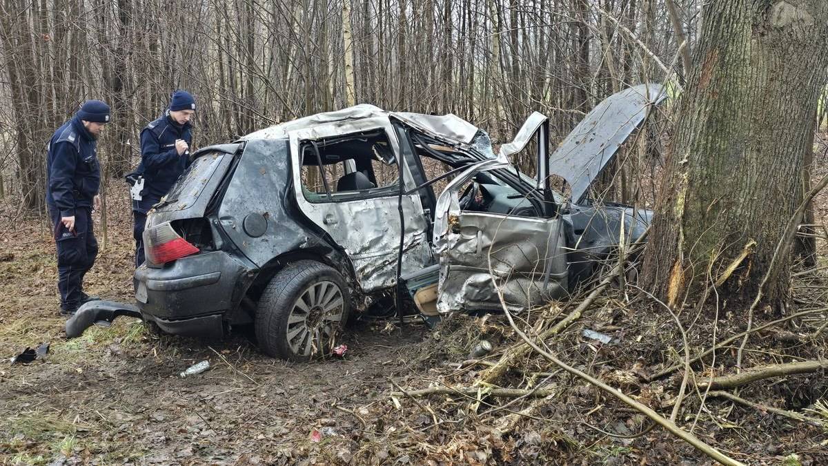 Tragiczny wypadek na Śląsku. Zginęły dwie osoby