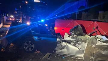 Naczelnik OSP Trąbki zginął w koszmarnym wypadku. Jechał do wezwania