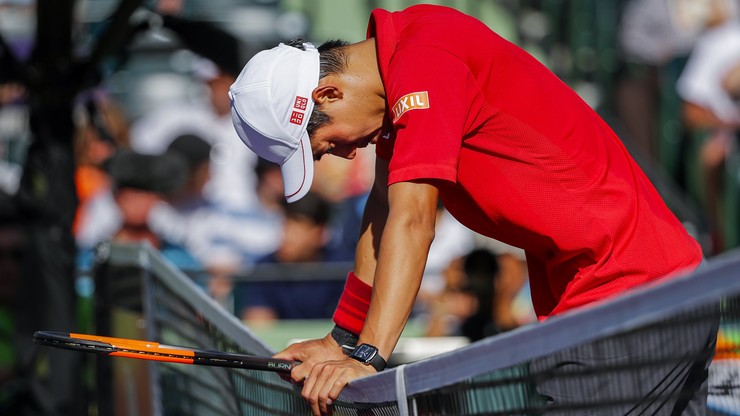 Turniej ATP w Miami: Nishikori odpadł w ćwierćfinale