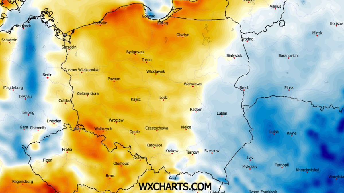 Strefa ciepłego powietrza w niedzielę rozszerzy się na kolejne regiony