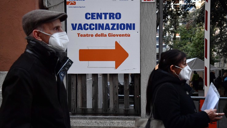 Włochy. Nowy rekord: 686 tysięcy szczepień przeciw COVID-19 w jednym dniu