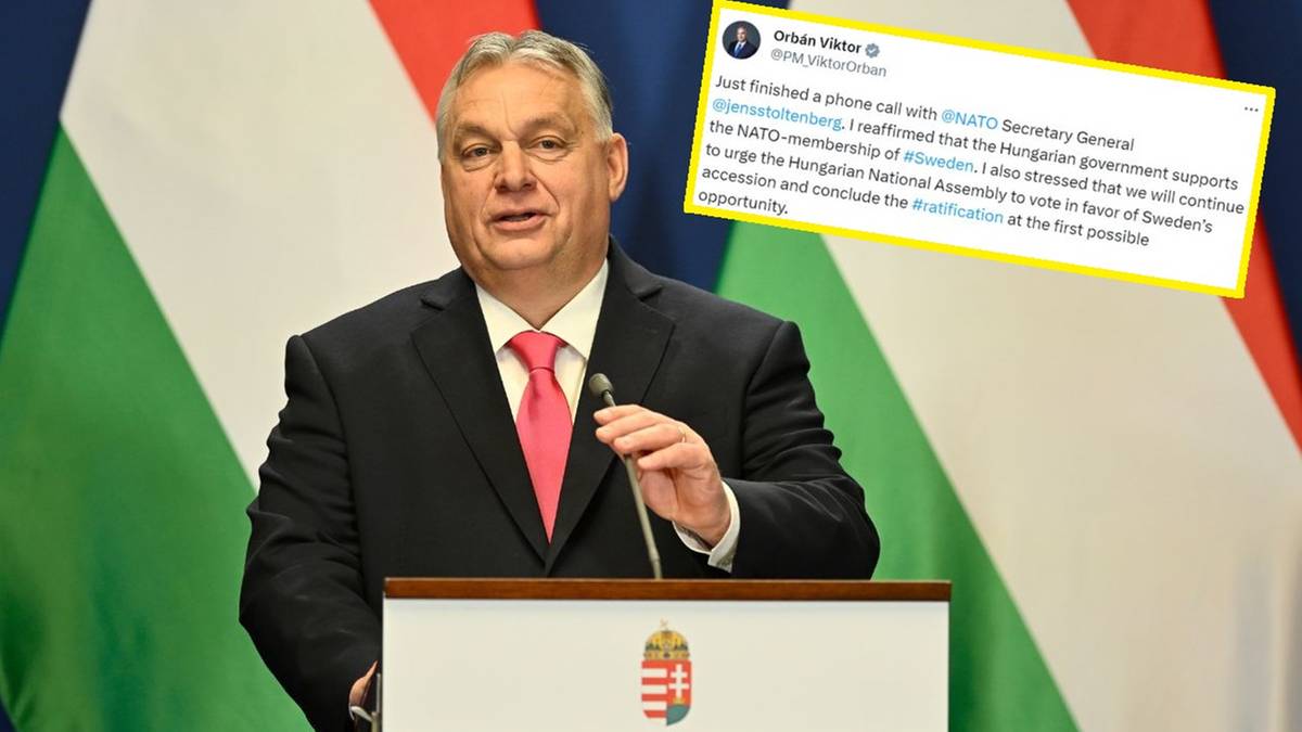 Węgry dają Szwecji zielone światło? V. Orban zadeklarował działania