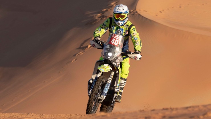 Rajd Dakar: Motocyklista Edwin Straver w stanie krytycznym