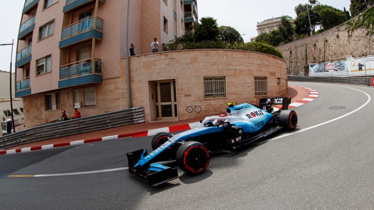 GP Monako: Kubica ostatni w 1. fazie kwalifikacji, odpadł też Leclerc
