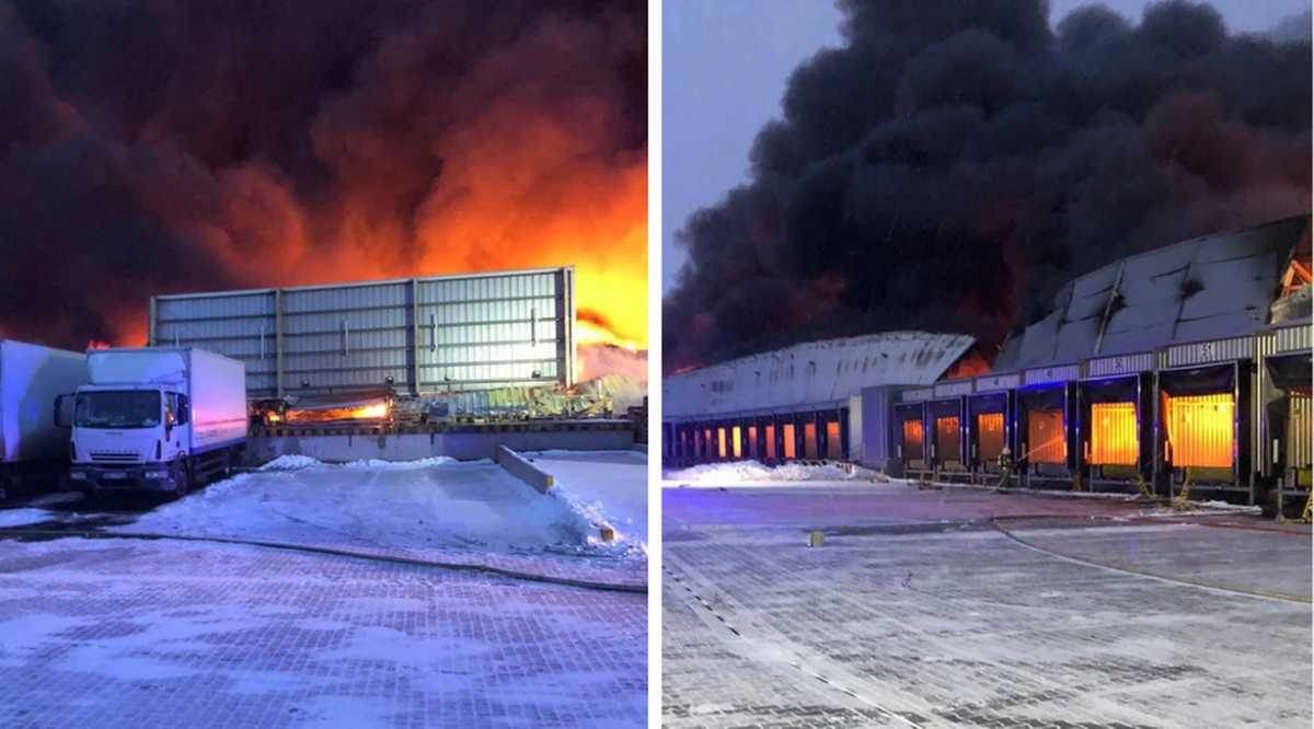 Ogromy pożar pod Poznaniem. W akcji 30 jednostek straży