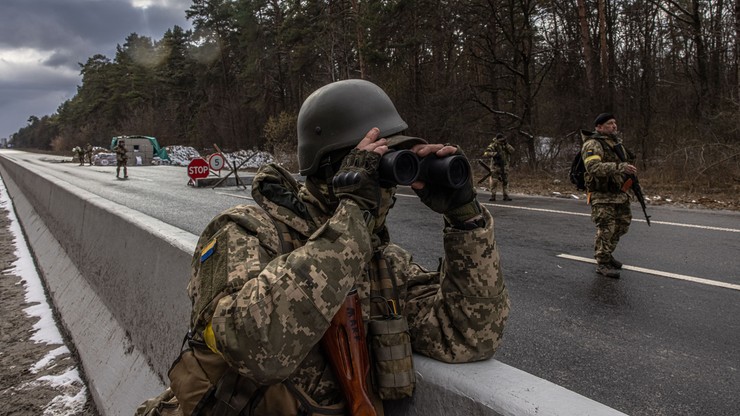 Wojna w Ukrainie. Pentagon o nowej kolumnie Rosjan. Natarcie na Kijów z północnego wschodu