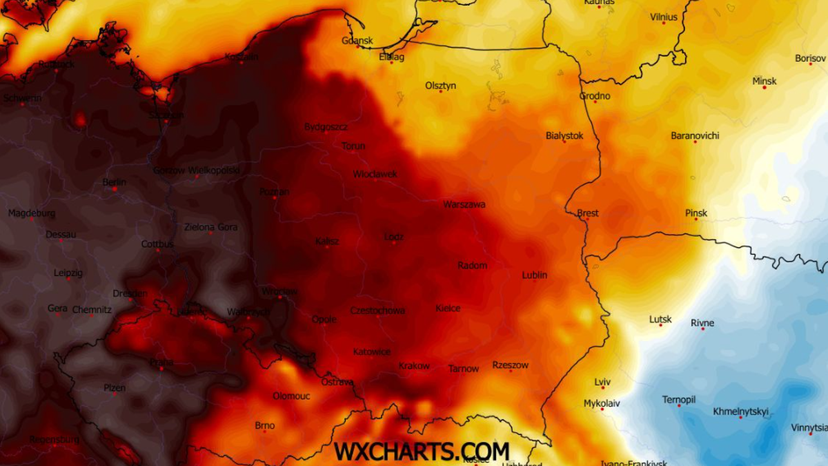 Sobota będzie kolejnym bardzo ciepłym dniem na południowym zachodzie