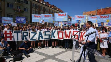 Trzaskowski wzywa prezydenta do debaty. "Proszę się nie bać prezesa"