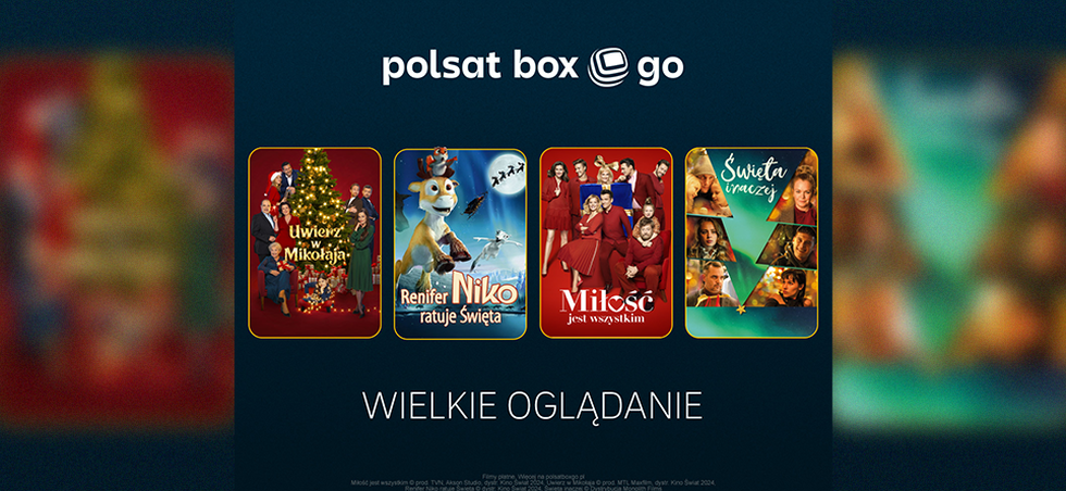 Wielkie Świąteczne Oglądanie w Polsat Box Go