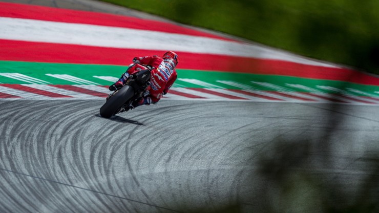 MotoGP: Dovizioso najszybszy w Austrii