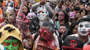 Tysiące "zombie" przeszło ulicami Meksyku