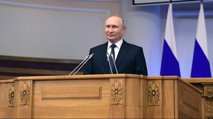Wojna w Ukrainie. Prezydent Rosji Władimir Putin grozi "błyskawicznymi uderzeniami odwetowymi"