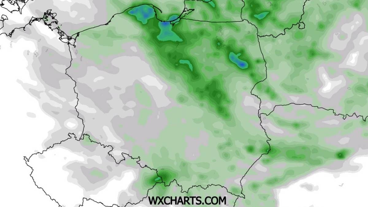 W piątek najwięcej deszczu spadnie w północno-wschodniej Polsce - wynika z prognoz IMGW