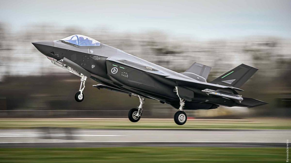 Norweskie myśliwce w Poznaniu. F-35 będą patrolowały polskie niebo