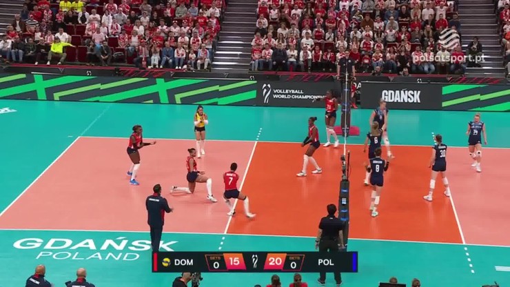 Polska – Dominikana 1:3. Skrót meczu
