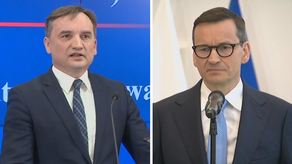 Morawiecki skrytykował partię Ziobry. Minister sprawiedliwości odpowiedział