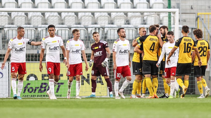 Fortuna 1 Liga: ŁKS Łódź nadal bez punktu na nowym stadionie
