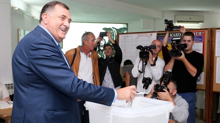 Dodik, Dżaferović i Komsić zwycięzcami wyborów do Prezydium BiH
