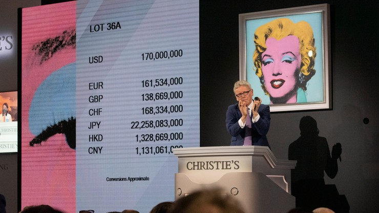 Portret Marilyn Monroe sprzedany za prawie 200 mln dolarów