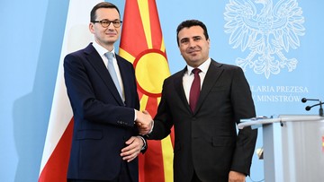 Spotkanie premierów Polski i Macedonii. "Widać, że jesteśmy sojusznikami"
