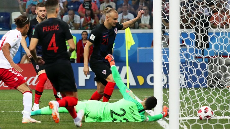 MŚ 2018: Chorwacja - Dania: Najszybszy gol na mundialu!