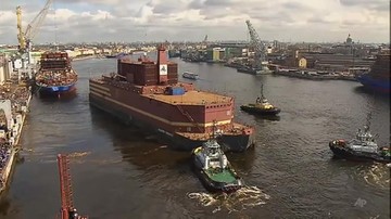 "Pływający Czarnobyl" na Bałtyku. Pierwsza na świecie pływająca elektrownia atomowa wyszła w morze