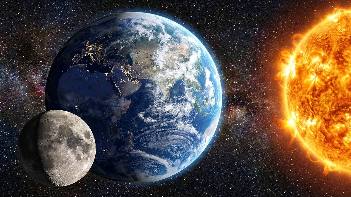 Ziemia znajduje się najbliżej Słońca na tle roku.